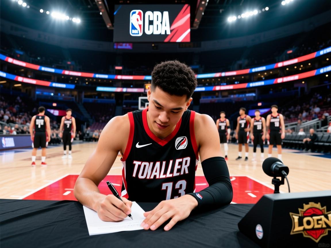 开拓者签下新秀球员，提升阵容实力备战季后赛