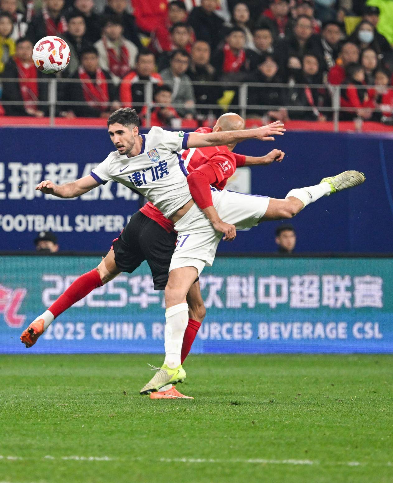 中超-阿代米破门韦世豪点射+红牌津门虎2-1双杀成都